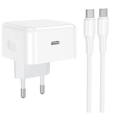 Уценка СЗУ Hoco C161A Speed PD40W (1USB-C) + кабель Type-C to Type-C
