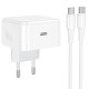 Уценка СЗУ Hoco C161A Speed PD40W (1USB-C) + кабель Type-C to Type-C