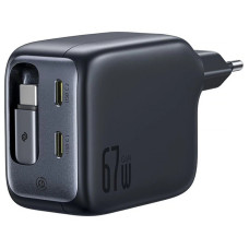 СЗУ Baseus EnerCore CJ11 PD67W with retractable cable (3USB-C) (E0121E)