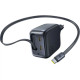 СЗУ Baseus EnerCore CJ11 PD67W with retractable cable (3USB-C) (E0121E)