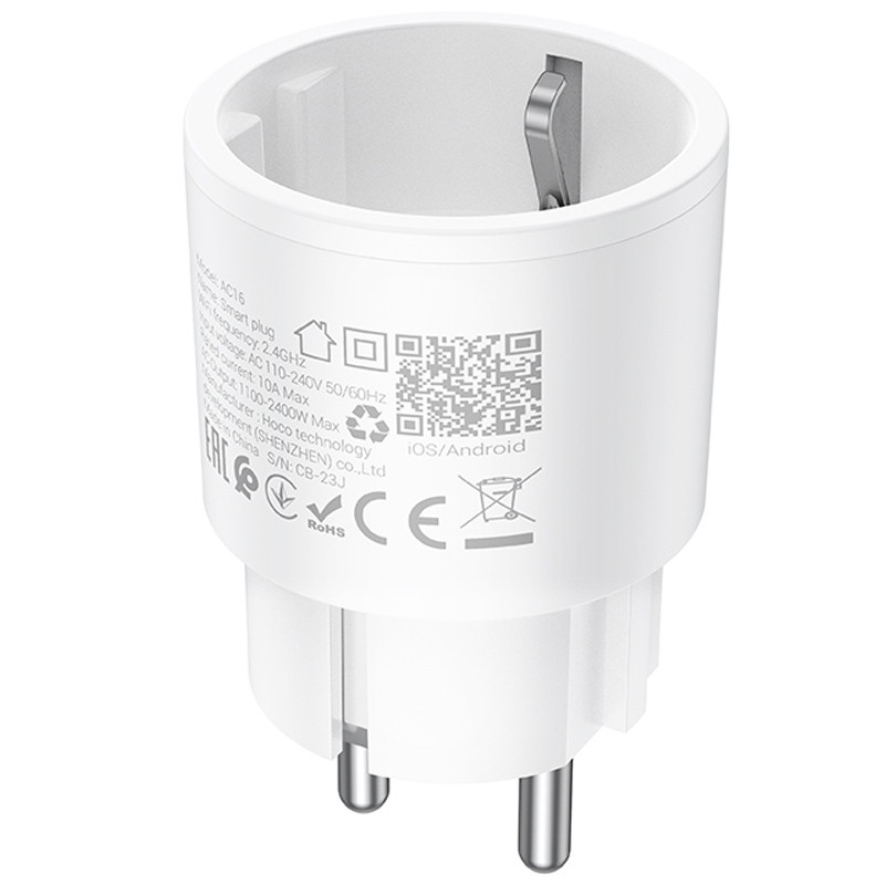 СЗУ Hoco AC16 Veloz smart socket