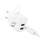 СЗУ Hoco CS51A Surplus (2USB-A) + кабель USB to MicroUSB