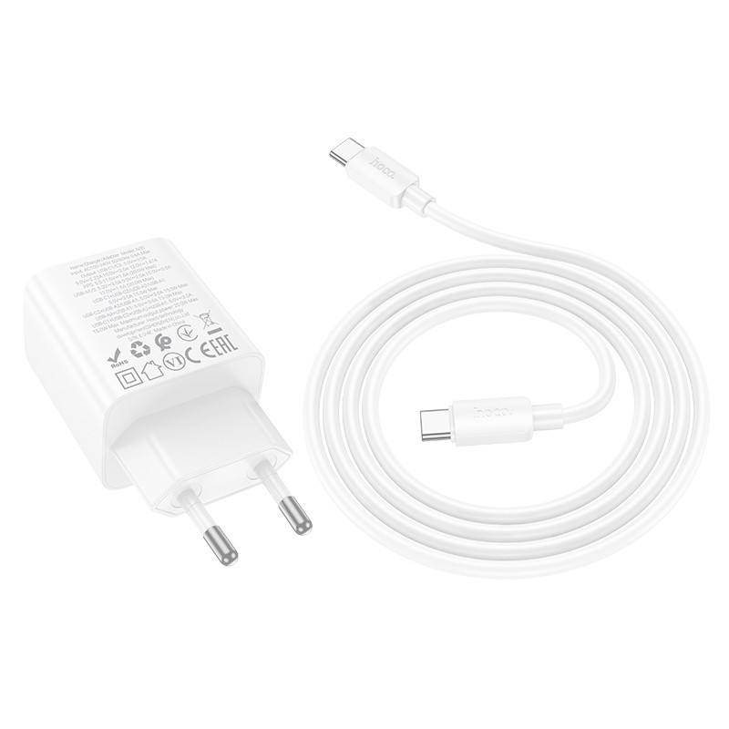 СЗУ Hoco N55 Fundador PD20W four-port (2USB-A/2C) + Type-C to Type-C