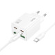 СЗУ Hoco N56 Fundador PD30W four-port (2C2A) + Type-C to Type-C