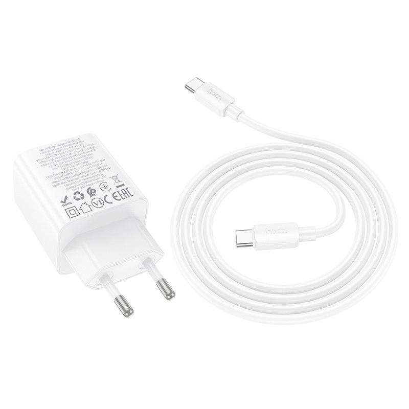 СЗУ Hoco N56 Fundador PD30W four-port (2C2A) + Type-C to Type-C