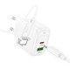 СЗУ Hoco CS55A Surplus PD30W+QC3.0 (1USB-A/1C) + кабель Type-C to Lightning