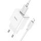 СЗУ Hoco C106A Leisure 10.5W (1USB-A) + кабель USB to Lightning