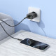 СЗУ Borofone BA88A Navy PD20W+QC3.0 (1USB-A/1C)