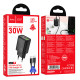 СЗУ Hoco N63 Gentle PD30W+QC3.0 (1USB-A/1C) + кабель Type-C to Type-C
