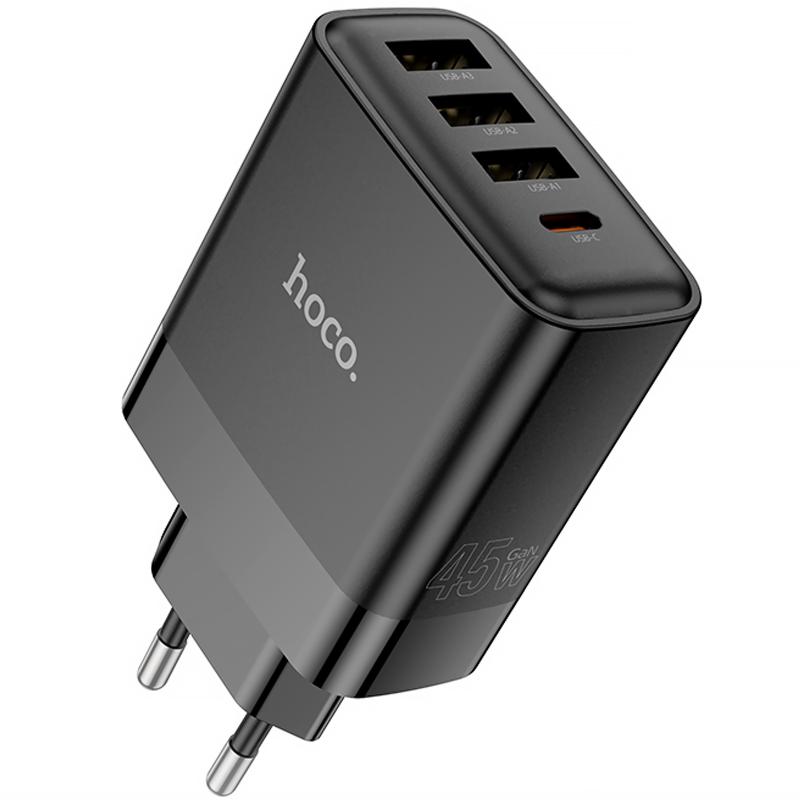 СЗУ Hoco C127A Intelligent PD45W (3USB-A/1C)
