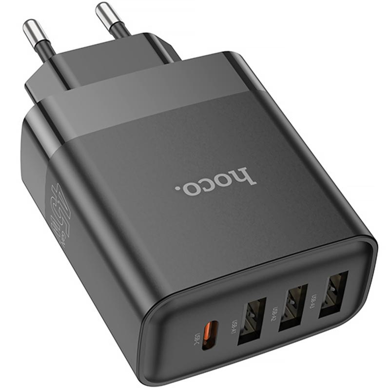СЗУ Hoco C127A Intelligent PD45W (3USB-A/1C)