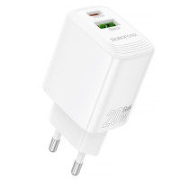 СЗУ Borofone BN27 Fuente PD20W+QC3.0 (1USB-A/1C)