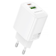 СЗУ Borofone BN27 Fuente PD20W+QC3.0 (1USB-A/1C)