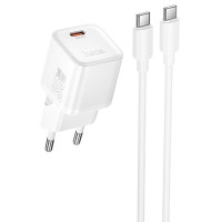 СЗУ Hoco N66 Ingenious PD35W (1USB-C) + кабель Type-C to Type-C