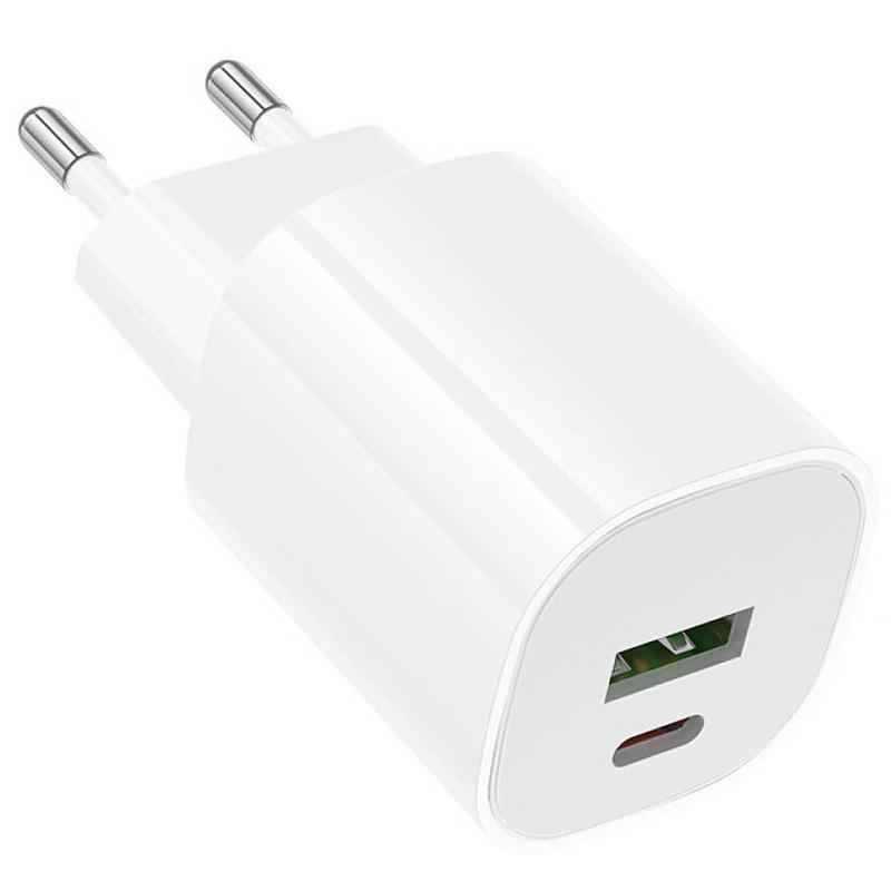 Уценка СЗУ Borofone BA104A Pudding PD20W+QC3.0 (1USB-A/1C)