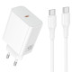 СЗУ Hoco C162A Source PD40W (1USB-C) + кабель Type-C to Type-C