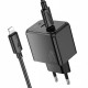 СЗУ Hoco CS16A Wish PD20W (1USB-C/1L) + кабель Type-C to Lightning