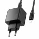 СЗУ Hoco CS16A Wish PD20W (1USB-C/1L) + кабель Type-C to Lightning