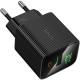 Уценка СЗУ Hoco CS84A Excellent with digital display PD30W+QC3.0 (1USB-A/1C)