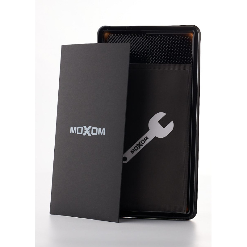 Захисне скло MOXOM AF AirBag для iPhone 6 Plus / iPhone 7 Plus/ iPhone 8 Plus чорний