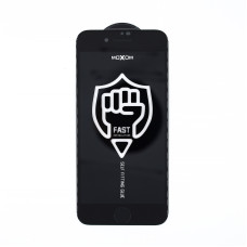 Захисне скло MOXOM FS для iPhone 7 Plus / iPhone 8 Plus чорний