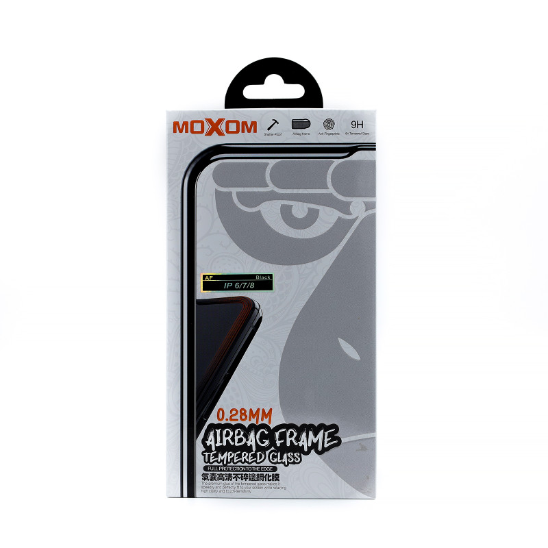 Захисне скло MOXOM AF AirBag для iPhone XS Max / iPhone 11 Pro Max чорний